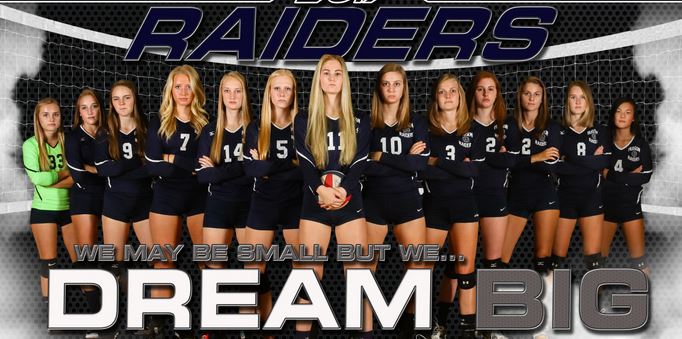 Varsity Volleyball Team Banner - Sponsored by CAB